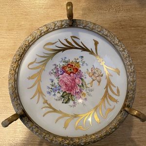 Antique french candy dish